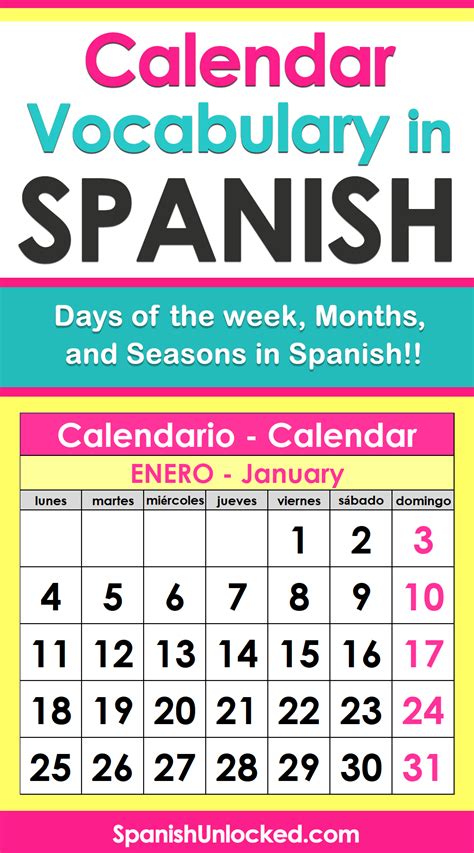 What Is Different About The Spanish Calendar